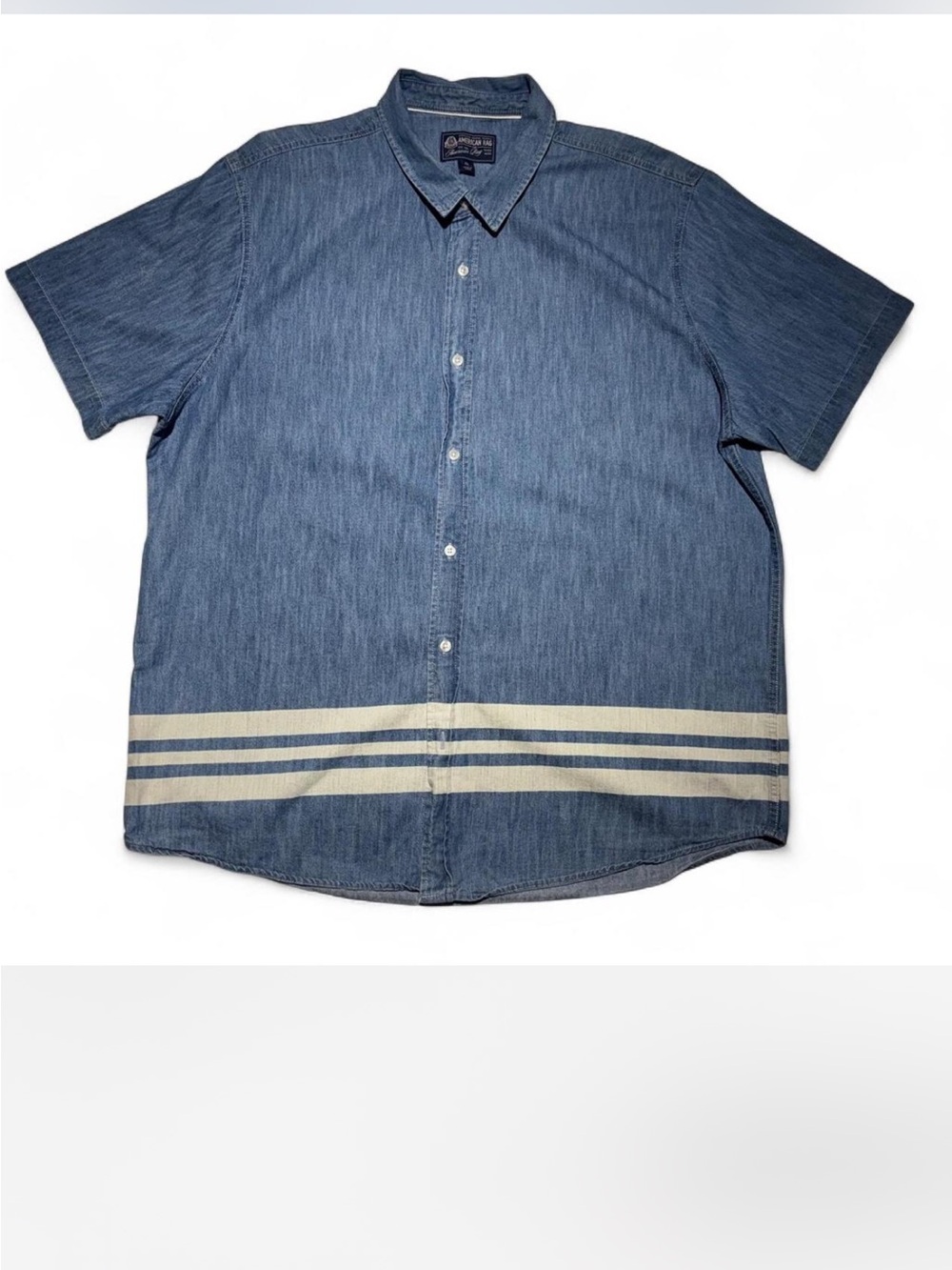 AMERICAN RAG DENIM SHIRT MENS XXL